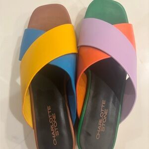Charlotte Stone gorgeous sandals size 8 excellent condition